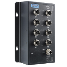 EN50155 Unmanaged Ethernet Switch with 8GE, 72-110 VDC